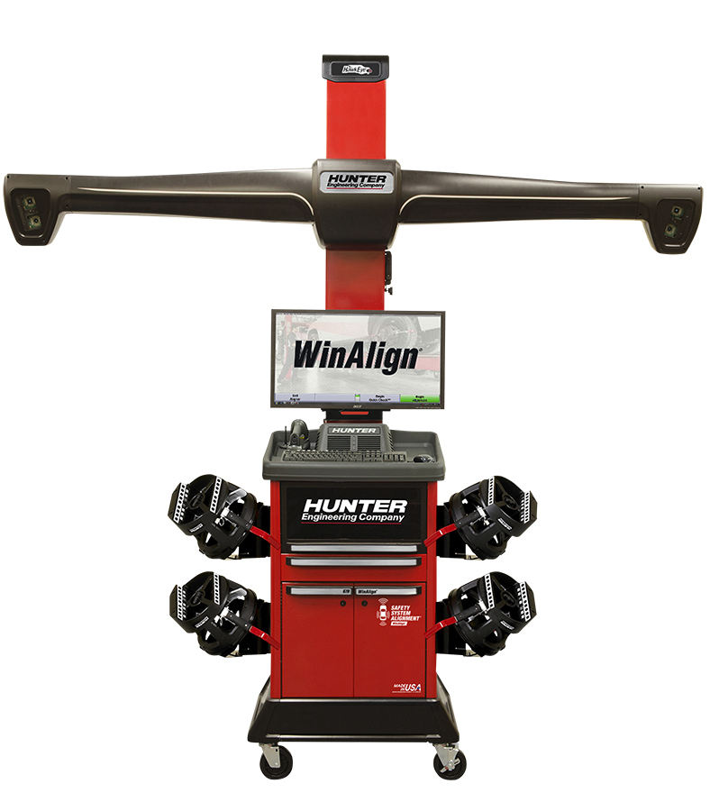 Hunter Aligner With Premium Cabinet - Storage